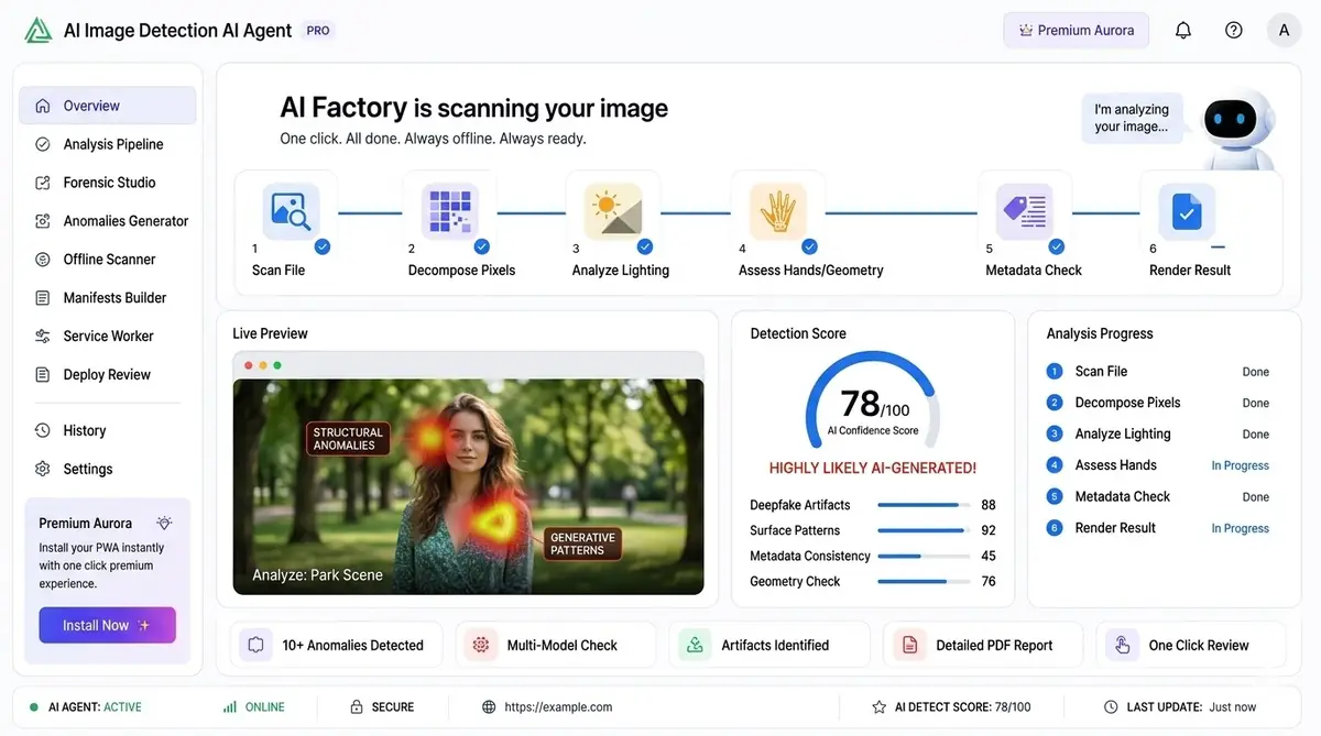 AI renovation planning dashboard — example of the AI tool dashboard software